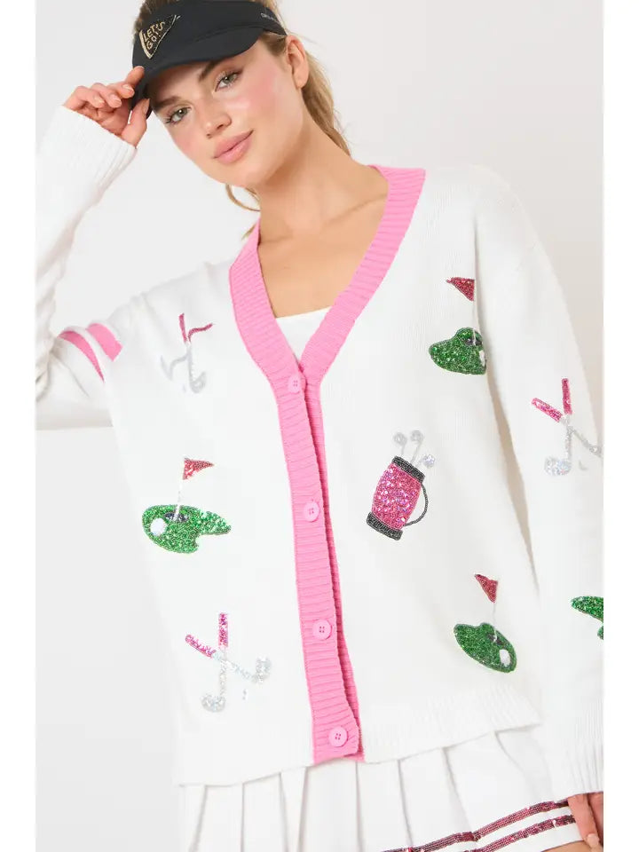 Golf Girly Cardigan