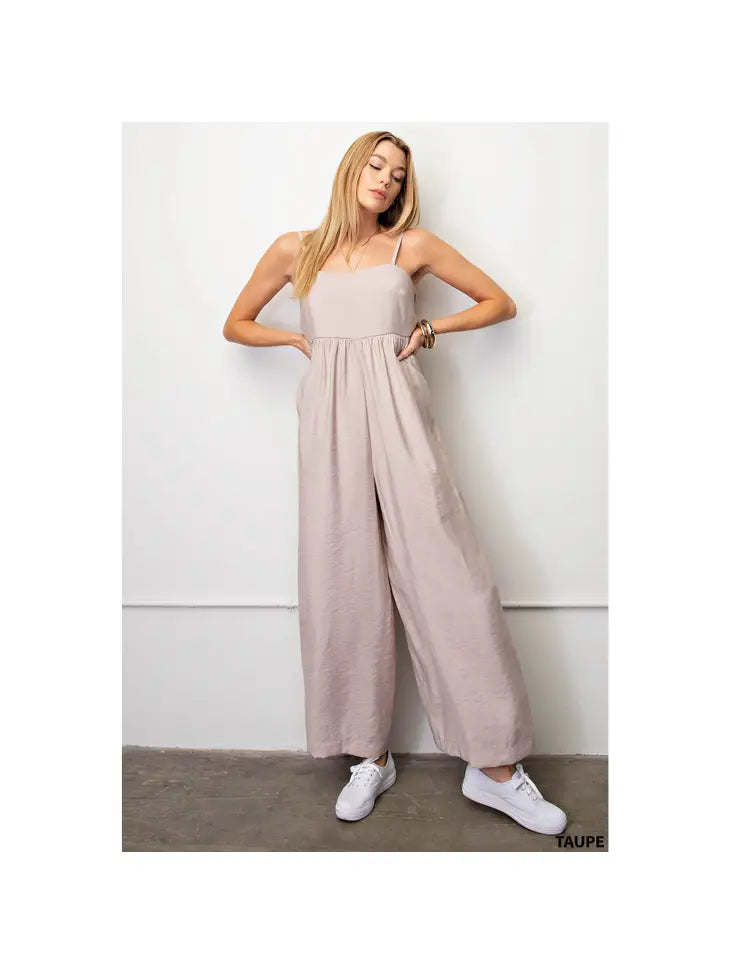Too Cute Tie-Back Jumpsuit