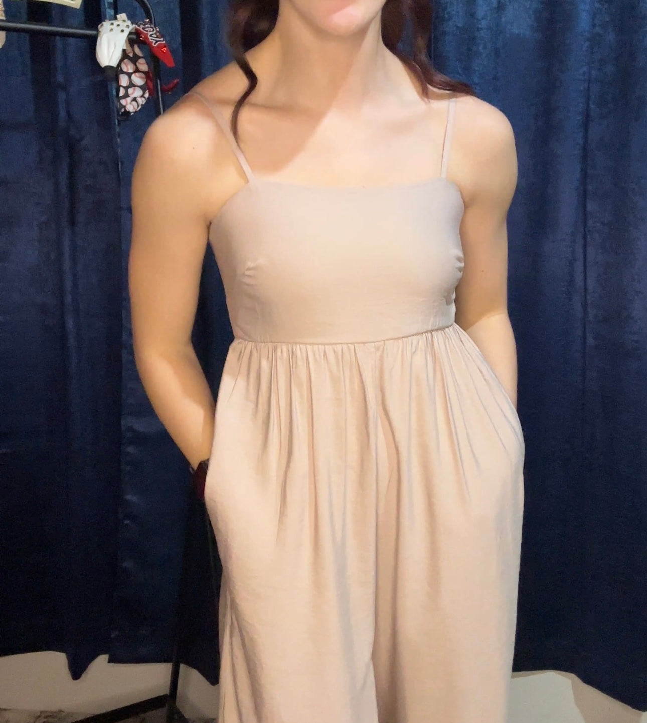 Too Cute Tie-Back Jumpsuit