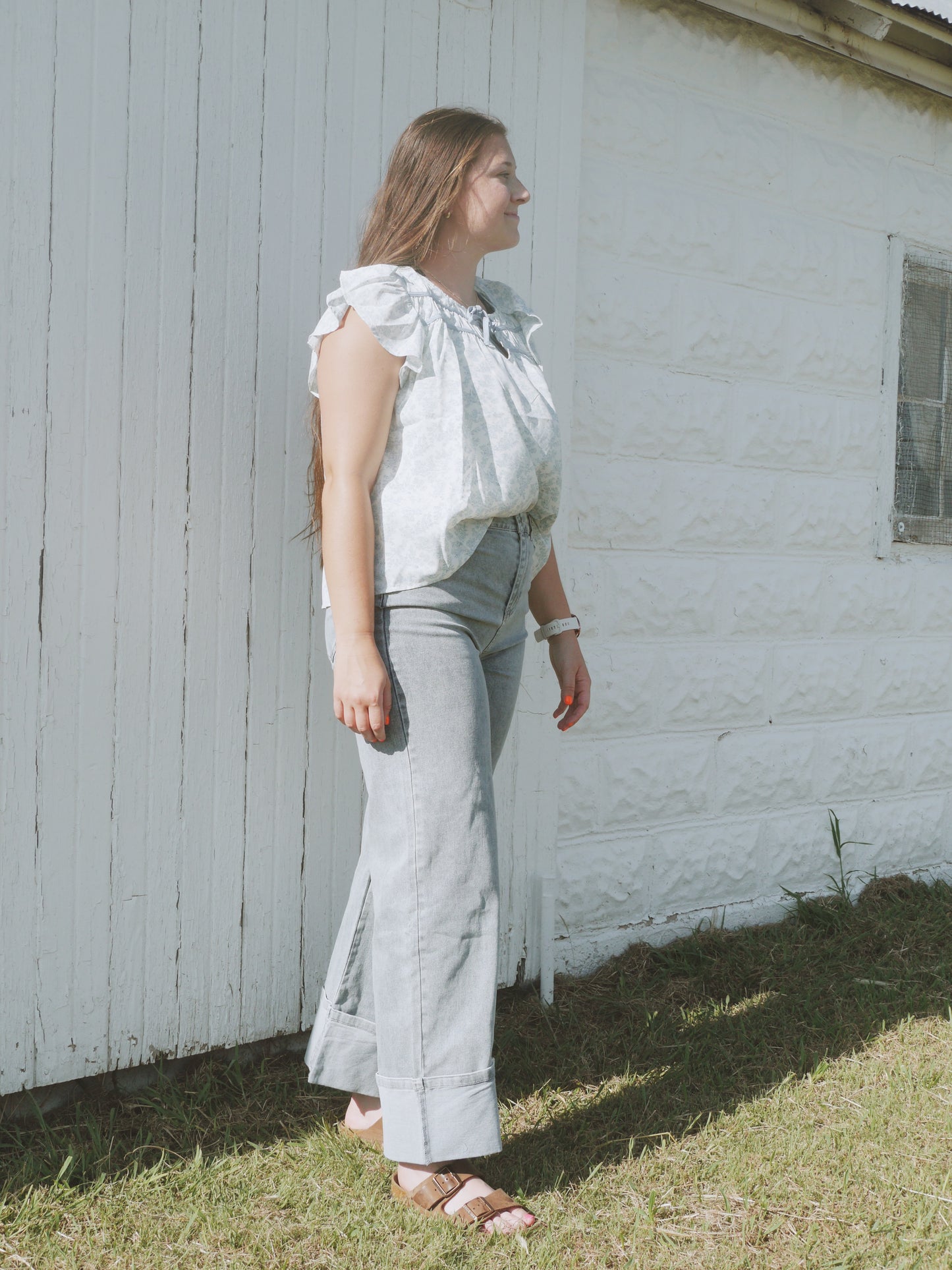 Wheatland Wide Leg Jean