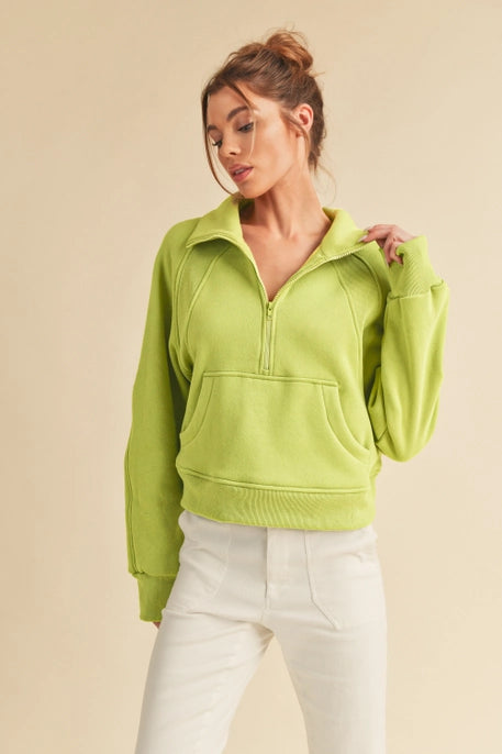 On Trend Half-Zip