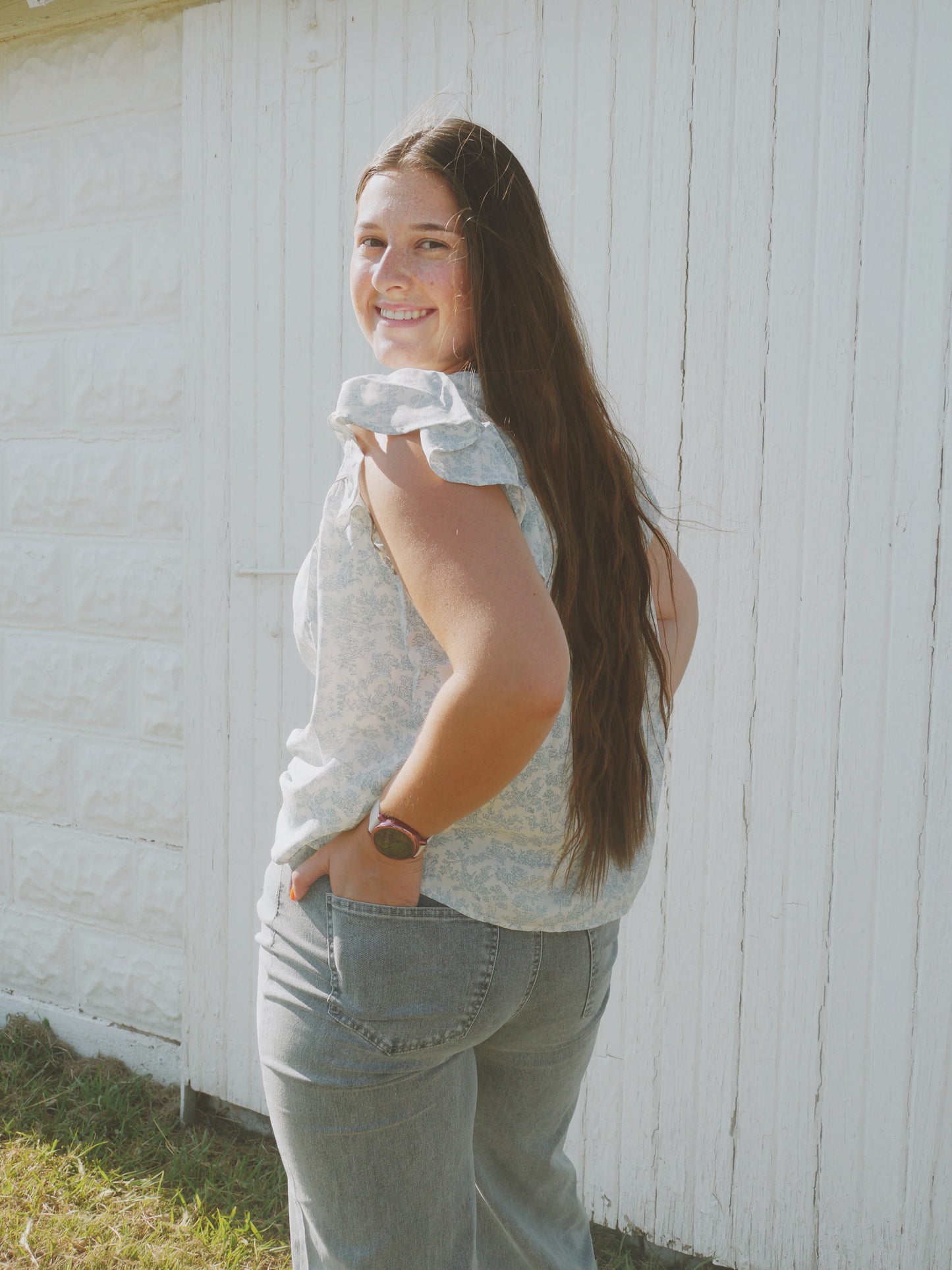Willow Sky Blouse