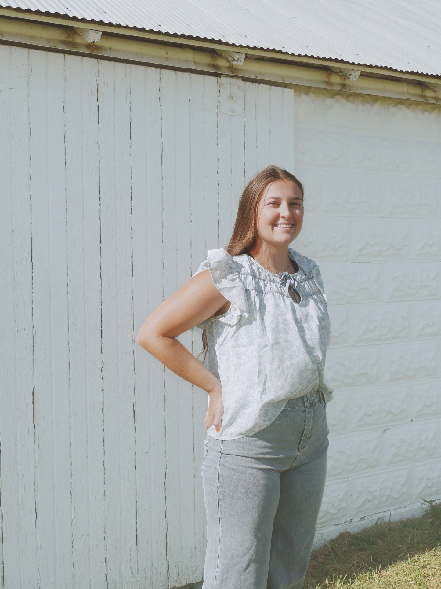 Willow Sky Blouse