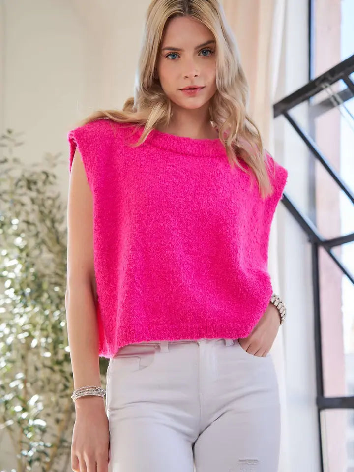 Barbie Sleeveless Sweater Vest