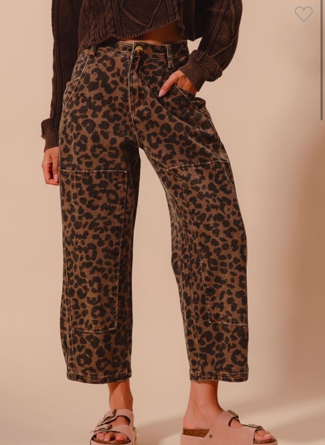 Wild Side Leopard Jeans