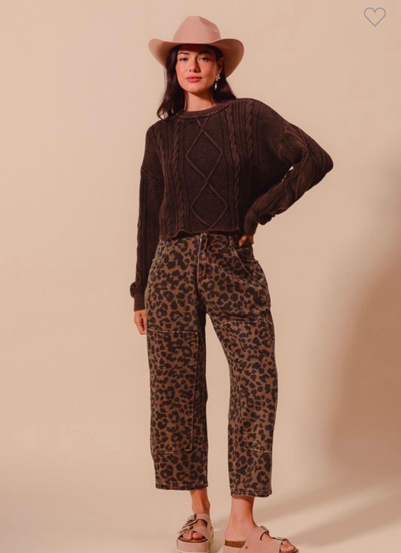 Wild Side Leopard Jeans