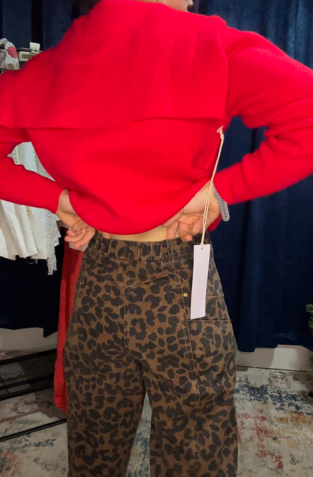 Wild Side Leopard Jeans